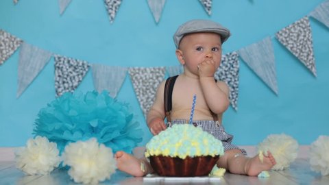Baby 1st Birthday Stock Video Footage 4k And Hd Video Clips Shutterstock