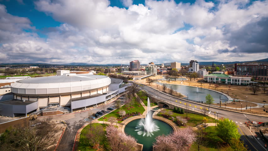 Huntsville Skyline In Alabama Image Free Stock Photo Public Domain