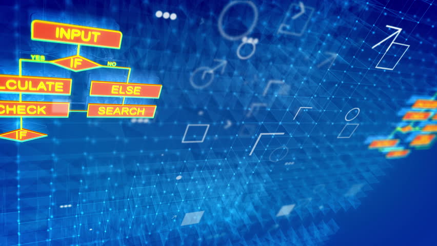 computer graphic 3d rendering pc algorithms Stock Footage Video (100% ...