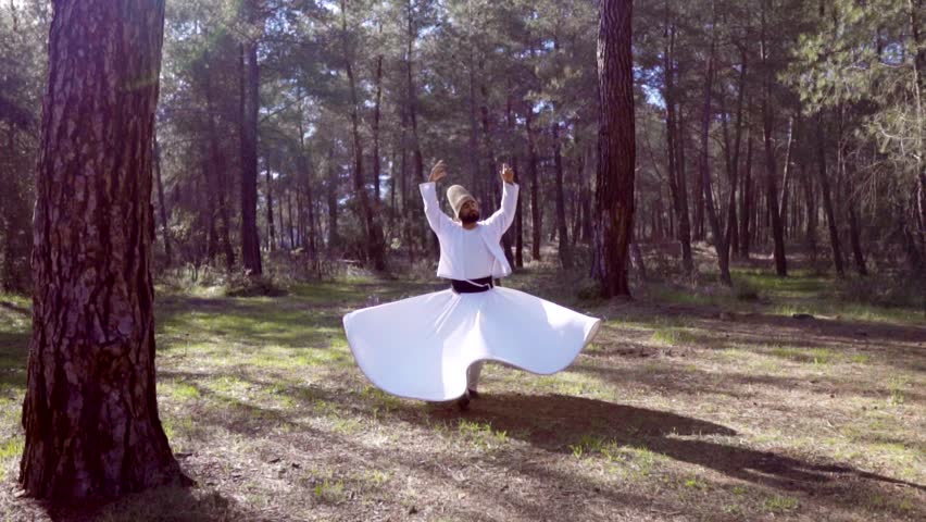 Sufi  Whirling Dervish  Royalty-Free Stock Footage #1011881252