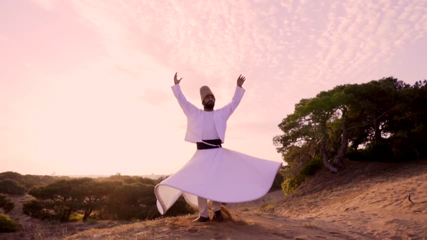 Sufi  Whirling Dervish  Royalty-Free Stock Footage #1011881267