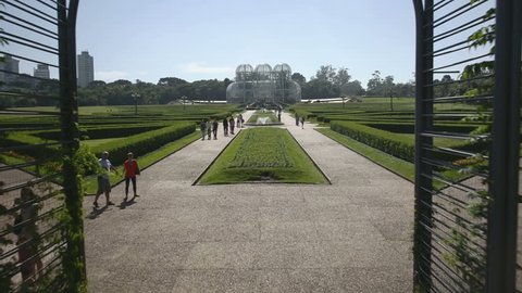 Botanical Garden of Curitiba, PR, Brazil