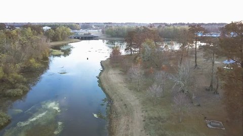 Louisiana Bayou Drone Fly Over 4k