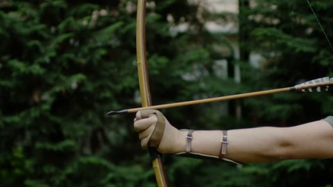 Bow and arrow, Ultra Slow Motion