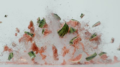 Watermelon explosion, Ultra Slow Motion