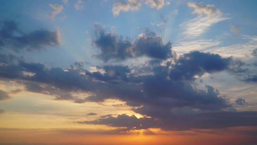 4k Timelapse Clouds At Sunrise | Shutterstock HD Video #1011948071