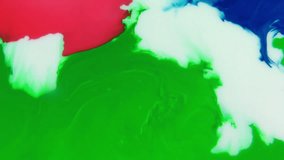 1920x1080 25 Fps. Very Nice Abstract Colors Design Colorful Swirl Texture Background Marbling Video.