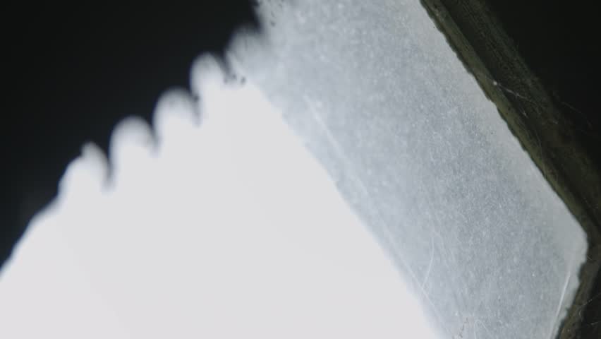 Old upright circular saw