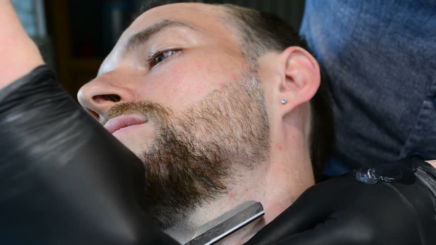 straight razor shaving beard