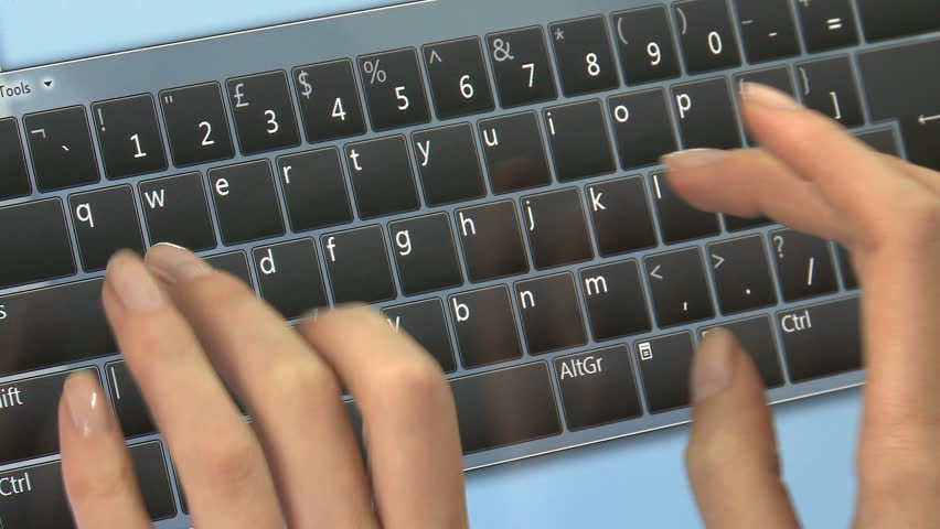 Touchscreen typing