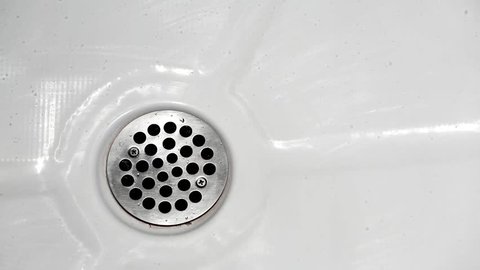 washbasin plug hole drain efflux
