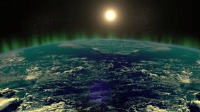 A realistic animation of Planet Earth with Sun from space.

Great for documentaries, corporate videos and commercials. There is nothing better to demonstrate a global reach across all kinds of industr