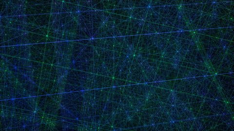 Network Connection Galaxy Rotaion Matrix Dark Background