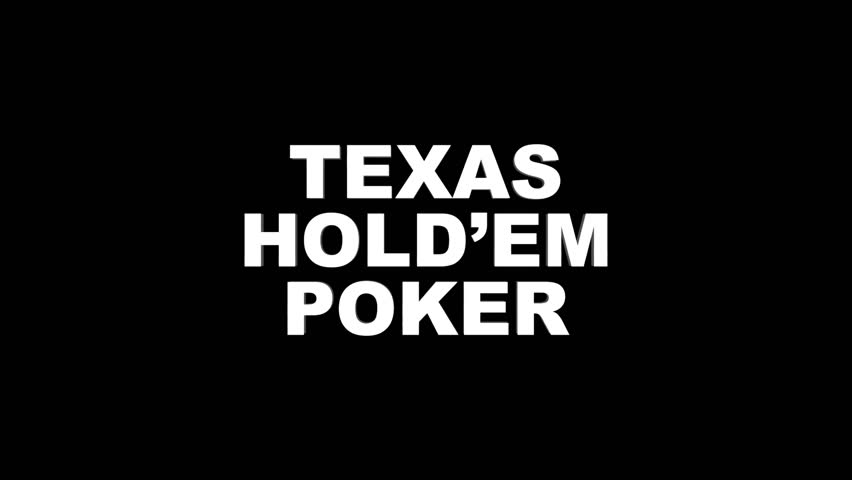 Texas Poker Hold’em Glitch Text 스톡 동영상 비디오(100% 로열티 프리) 1012080869 | Shutterstock