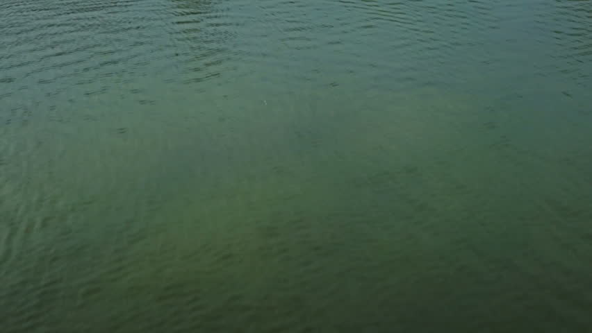 Panorama on Warsaw from the side of the Vistula, drone shot