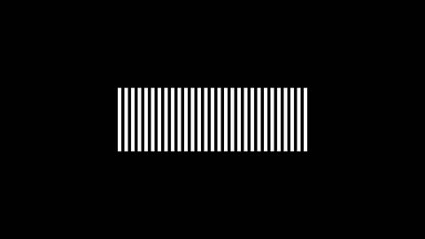 Black Barcode Line Icon On White Stock Footage Video 100 Royalty Free 1035902606 Shutterstock