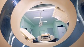 Medical Cat Scan in a modern clinic. 4K. - Powered by Shutterstock - Get 15% off with code: PIKWIZARD15