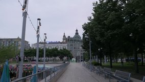 Deak Sqaure empty at dawn, Budapest - Powered by Shutterstock - Get 15% off with code: PIKWIZARD15