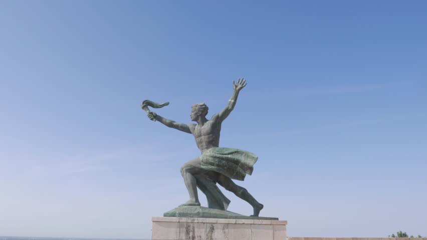 Freedom Statue monument, Budapest