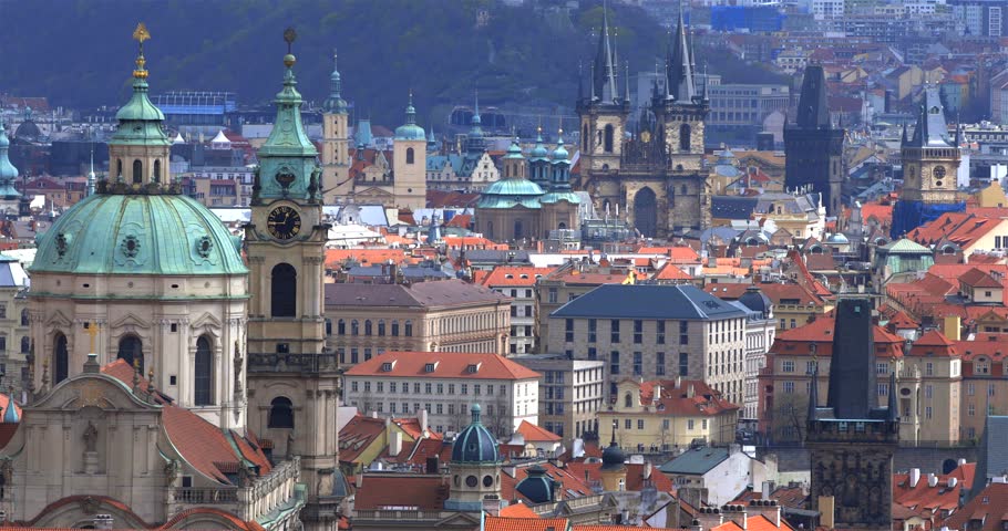View of the city, Prague, Czech Republic