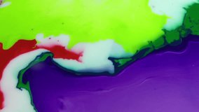 1920x1080 25 Fps. Very Nice Abstract Colorful Ink Swirling Video.