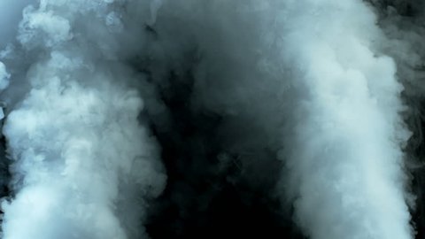 Real Jet Reagent Turbines smoke vapor 4K Overlay shooted on black background. You can use masks in any editing or animation program and get beutiful results. (Slow motion 150fps-Red Epic camera shoot)