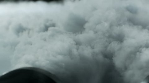 Real Jet Reagent Turbines smoke vapor 4K Overlay shooted on black background. You can use masks in any editing or animation program and get beutiful results. (Slow motion 150fps-Red Epic camera shoot)