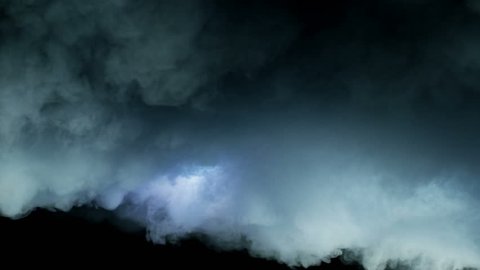 Real Thunder Lightning in Storm Clouds 4K Overlay shooted on dark background. You can use masks in any editing or animation program and get beutiful results. (Slow motion 150fps-Red Epic camera shoot)