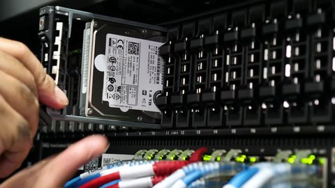 Add new hard disk in data center