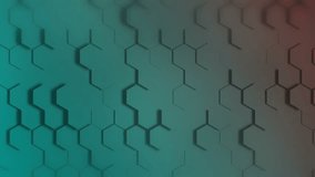 Loop Able Smooth Modern Hexagon Particular Background
