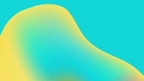 Morphing gradient shapes video. Liquid animation. Fluid colorful liquid gradients video. Modern abstract gradient shapes composition. Minimal footage cover design. Futuristic design. stock footage 