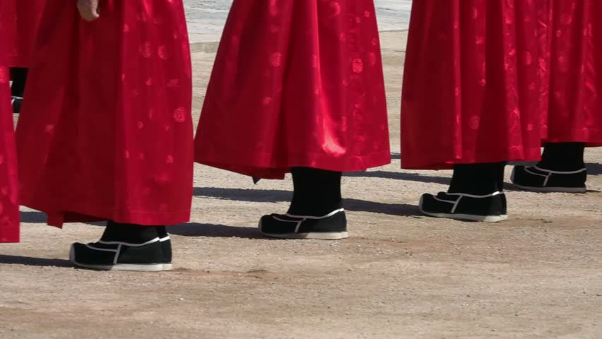 Changing Guards Ceremony at Gyeongbokgung Palace