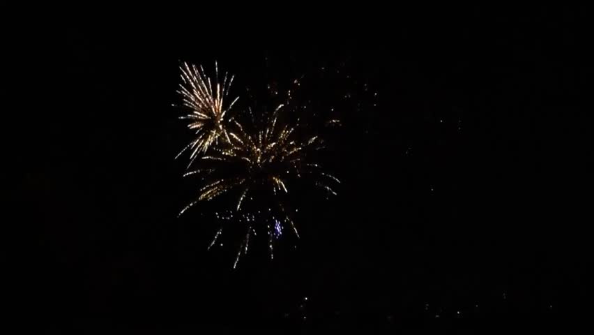 fireworks pyro night light effect