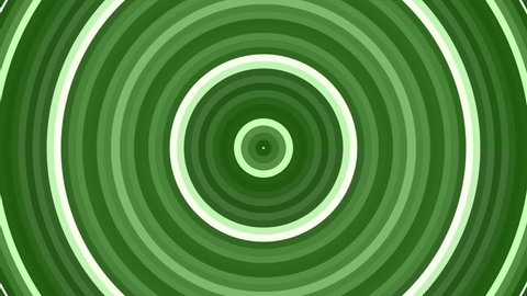 abstract green loop motion background