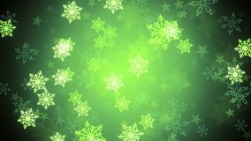 Background animation of Christmas Snowflakes which can be useful for Christmas,Holidays and New Year videos and presentation. 4K HD seamlessly loop-able Background animation.