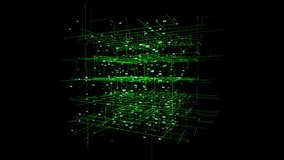 Big data visualization. HUD grid corners motion background. Analysis of information. Visual data infographics design. Science and technology. Available in 4K FullHD video render footage - Powered by Shutterstock - Get 15% off with code: PIKWIZARD15