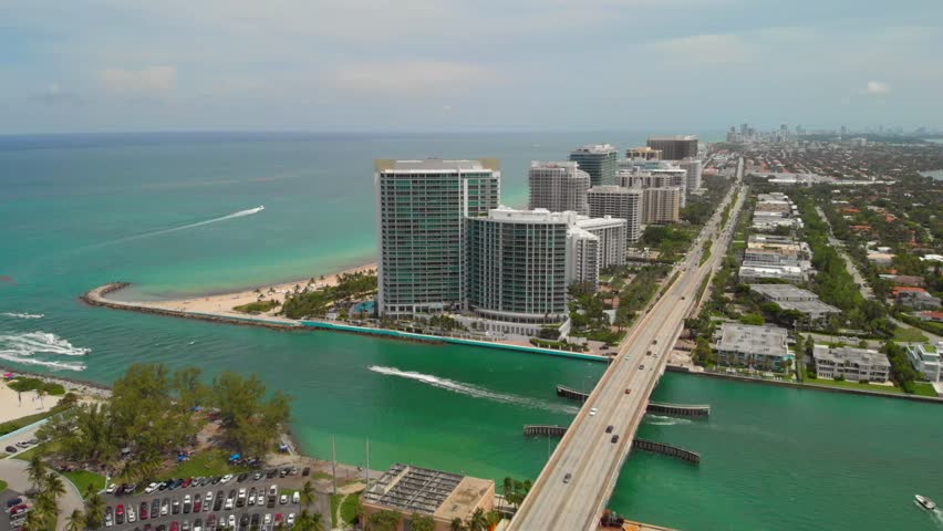 Aerial Bal Harbour Florida