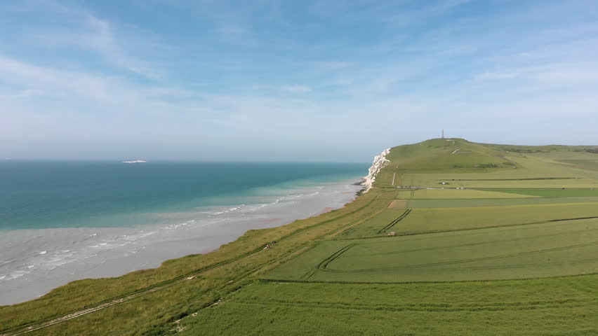 Aerial view Cap Blanc-Nez 