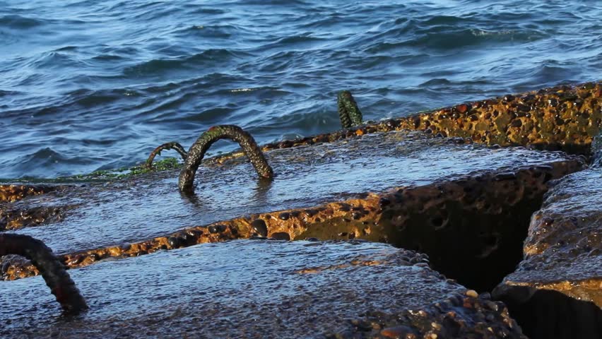 Alexandria Egypt Eastern port in Corniche Qaitbay Castle and the Mosque of Al-Qayad Ibrahim Rock, archeological buildings and street vendors