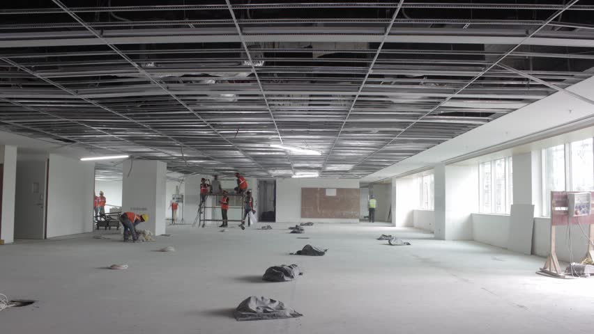 Office interior construction work in progress timelapse
 Royalty-Free Stock Footage #1012638476