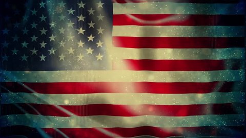 4th July Usa Flag Stock Footage Video (100% Royalty-free) 1012648310