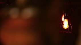 LED lighting in restaurant. Selective and shift focus. Interior decoration concept. - Powered by Shutterstock - Get 15% off with code: PIKWIZARD15