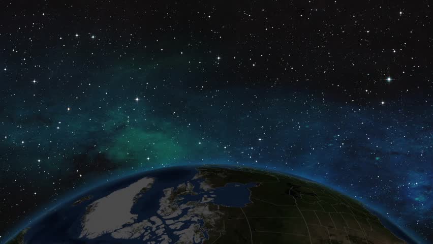 CHINA TIANJIN ZOOM IN FROM SPACE