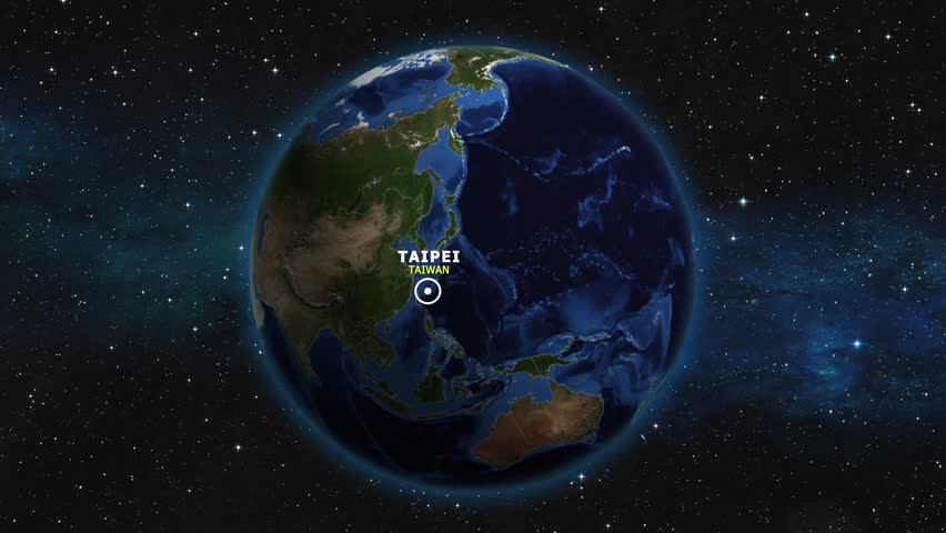 Satellite Image of Taiwan image - Free stock photo - Public Domain ...