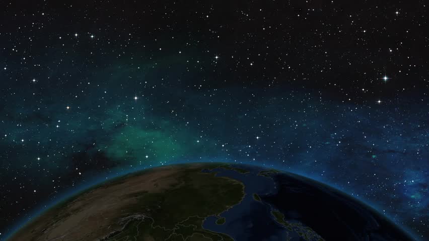 SOUTH AFRICA JOHANNESBURG ZOOM IN FROM SPACE