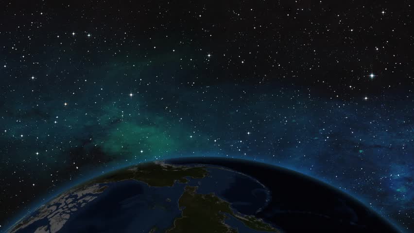 CYPRUS LARNACA ZOOM IN FROM SPACE