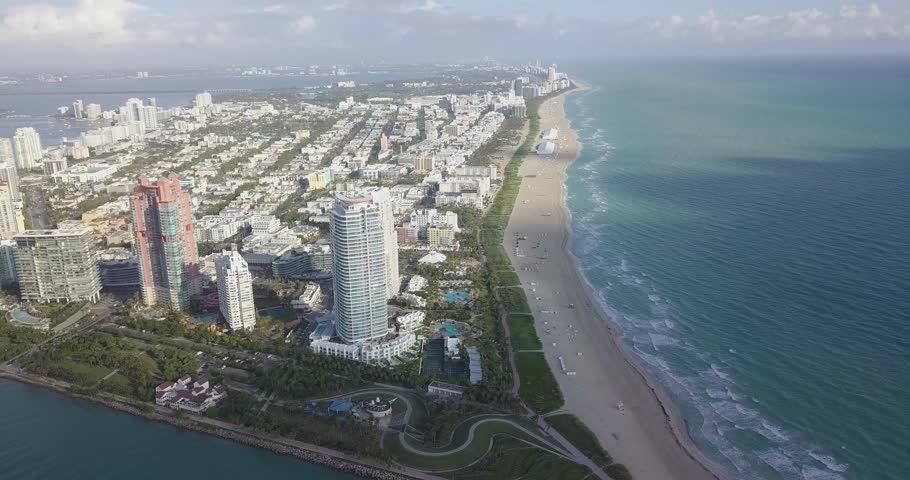 South Beach aerial shot 1