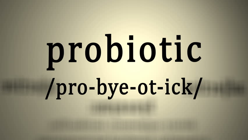 This animation includes a definition of the word probiotic. Royalty-Free Stock Footage #1012822316