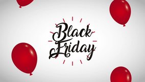 handwritten lettering balloons black friday black friday animation hd - Powered by Shutterstock - Get 15% off with code: PIKWIZARD15