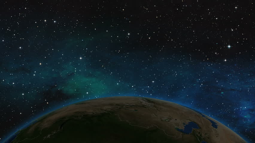 CANADA YELLOWKNIFE ZOOM IN FROM SPACE